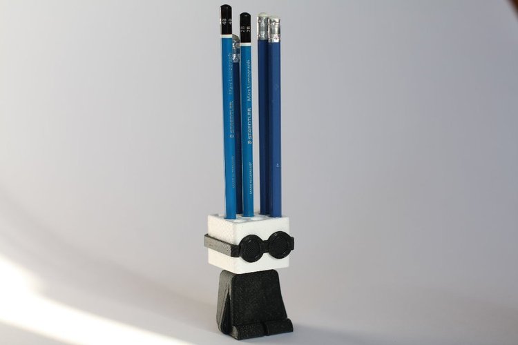 Andy Pencil Holder 3D Print 60031
