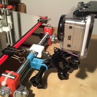 Small GoPro mount for Prusa i3 3D Printing 60045