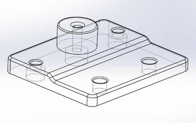 Greg's Wade Extruder Bowden Adapter