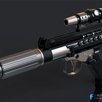 DH-17 blaster pistol - Thumbnail 2
