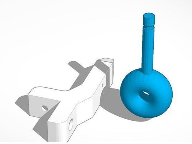 Filament guide for Kossel Delta mini 3D Print 60162