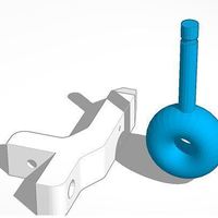 Small Filament guide for Kossel Delta mini 3D Printing 60162