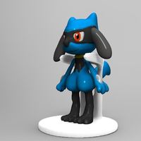 Small Riolu Action Figure Pokèmon 3D Printing 60164