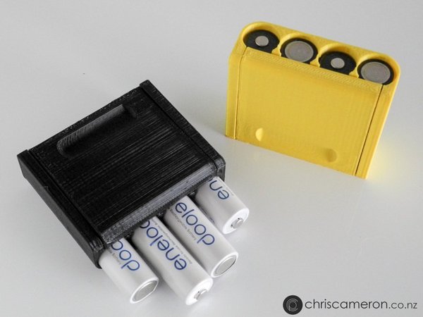 4 in a row AA battery Speed Light Speed Loader 