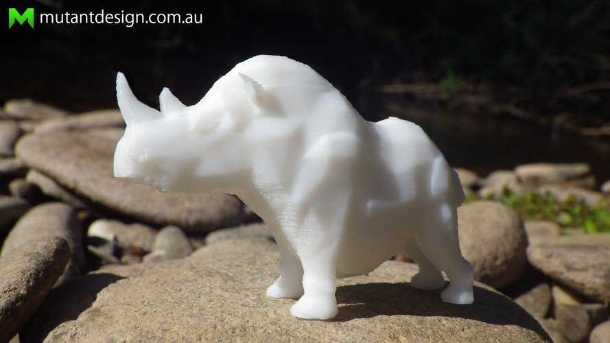 Stumpy the Rhino 3D Print 60229