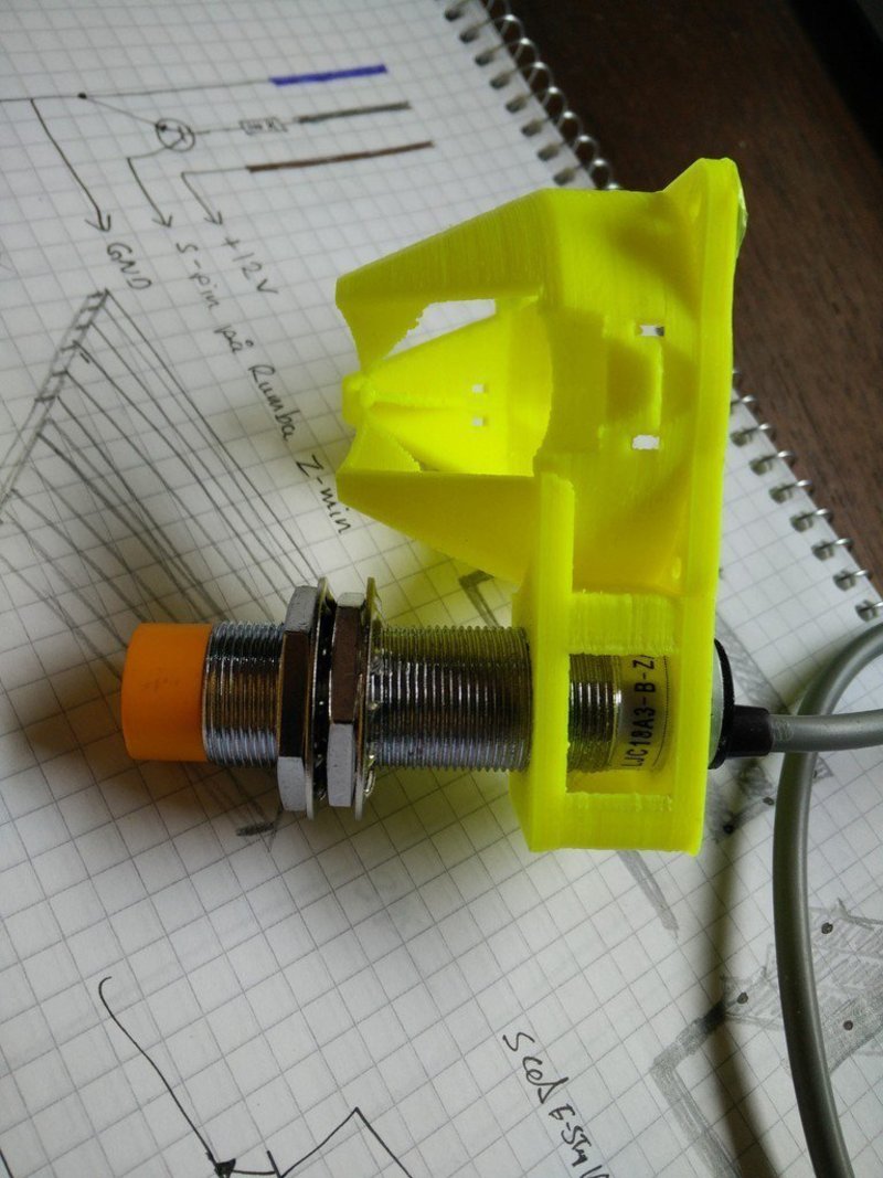 Diamond hotend capacitive proximity sensor