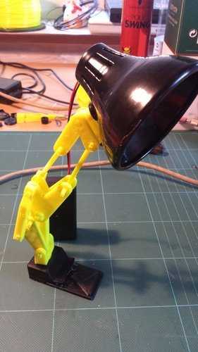 P3Steel holder for the Snap Together Lamp 3D Print 60466