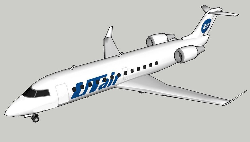 Bombardier CRJ-200 3D Print 60486