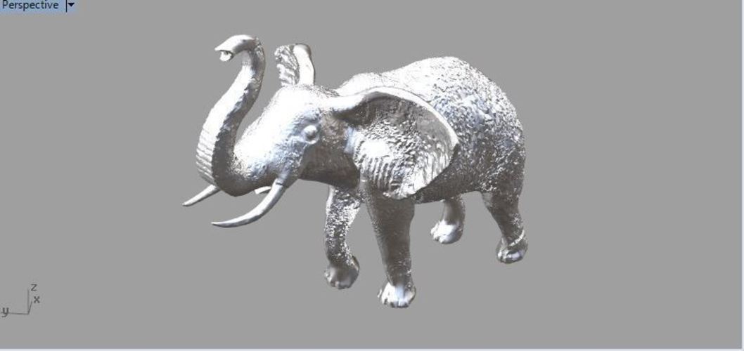 Elephant  3D Print 60550