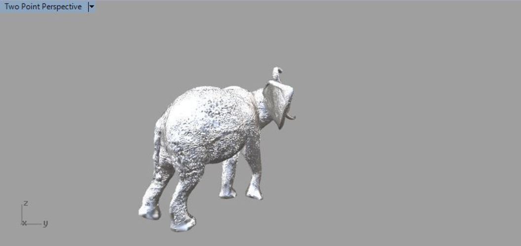 Elephant  3D Print 60553