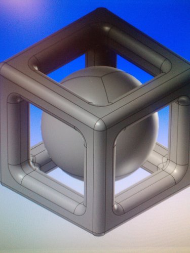 BALL IN A BOX 3D Print 60563