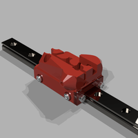 Printed Adjustable Clearance 12mm Linear Rail Glide Carriage - Thumbnail 4