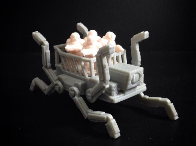 OctoWalker (18mm scale) 3D Print 60740