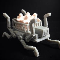 Small OctoWalker (18mm scale) 3D Printing 60740