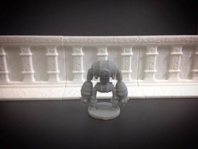 Barrel Golem (18mm scale) 3D Print 60745