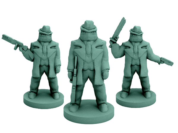 Yong Bu-Gong Racketeers (18mm scale)