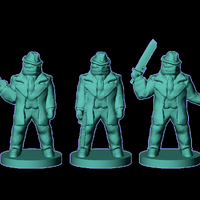 Yong Bu-Gong Racketeers (18mm scale) - Thumbnail 2
