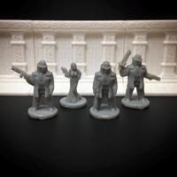 Yong Bu-Gong Racketeers (18mm scale) - Thumbnail 3