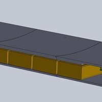 Small E Skateboard VESC case and battery holder 3D Printing 60760