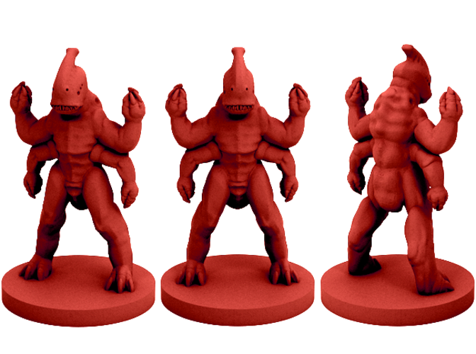 Extraterrestrial Bio-Weapon (18mm scale) 3D Print 60773