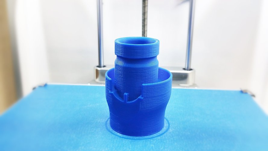 Dyson to Shop-Vac (40mm Hose) Vacuum Adapter  3D Print 61005