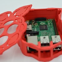 Raspberry-shaped Raspberry Pi Case - Thumbnail 1