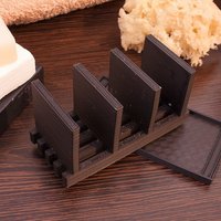 Three soaps holder with tray - Thumbnail 3