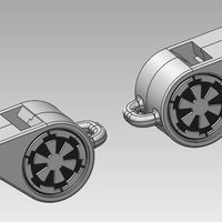 Small Whistle - Klingon & Star Wars 3D Printing 61167