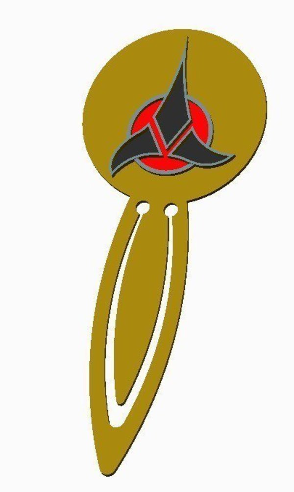Klingon Bookmark