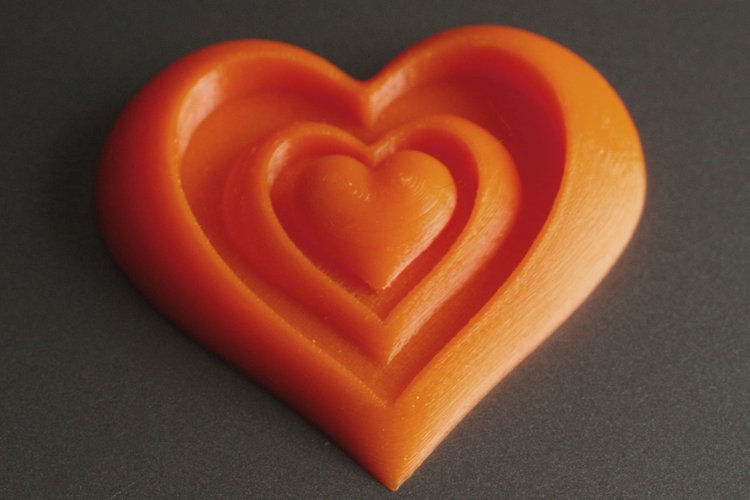 Synergy of Love Heart Motif 3D Print 61187