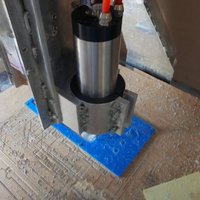 3 1/2 inch (89mm) to 65mm CNC Spindle adapter sleeve - Thumbnail 4