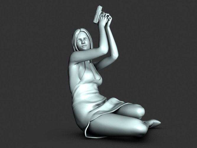 Bond Girl 3D Print 61335