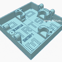 Small 3D Arts Rep 2 3D Printer Arduino Motors and Ramp 1.4 90W 3D Printing 61353