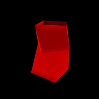Red Lamp Shade - Thumbnail 2