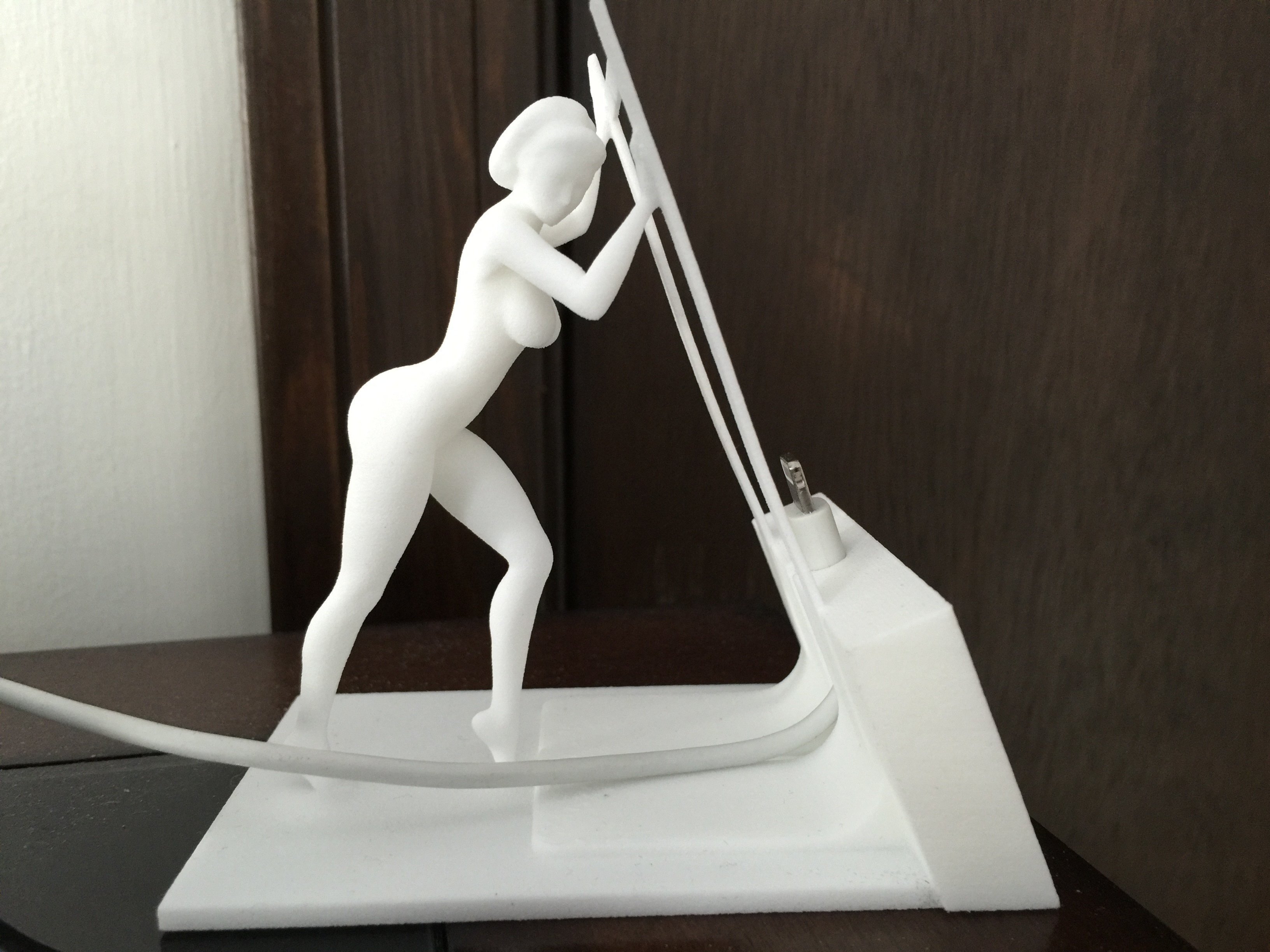 sexy iphone dock , 3d printing design, 3d printing object, 3d pri...