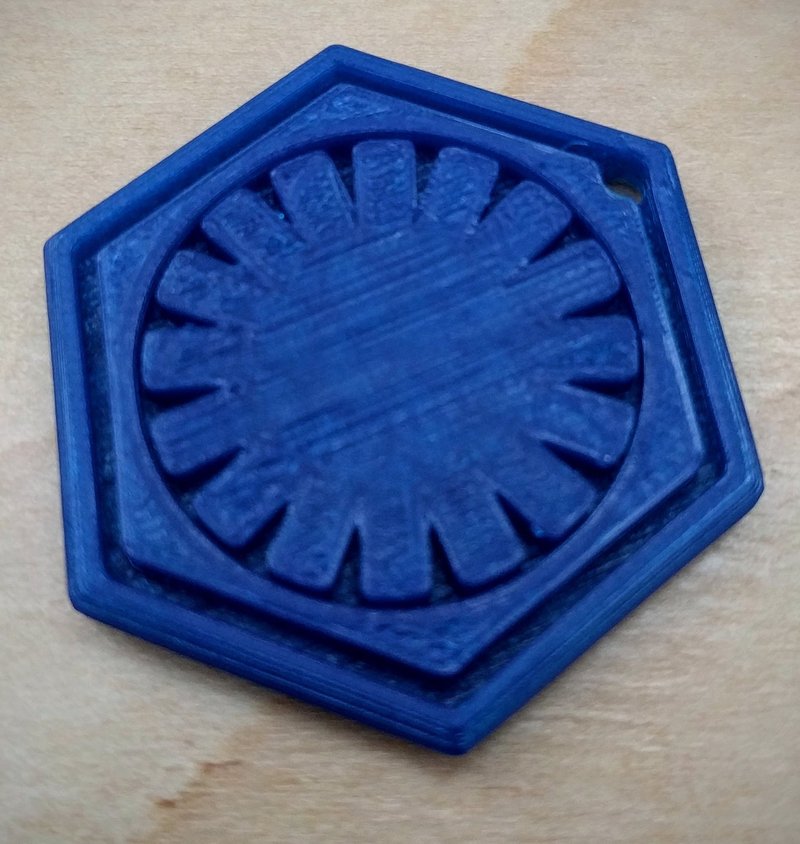 Star Wars First Order Keychain