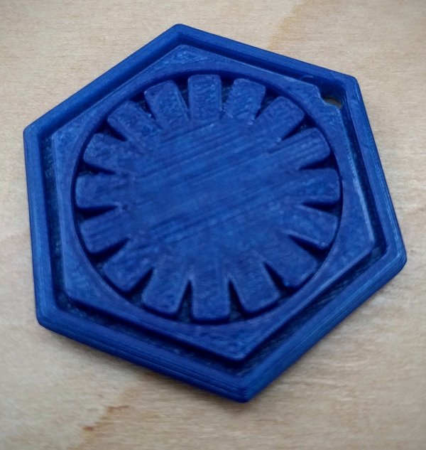 Star Wars First Order Keychain