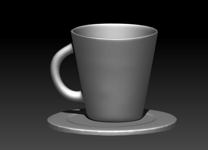 Cup Coffe 3D Print 61531
