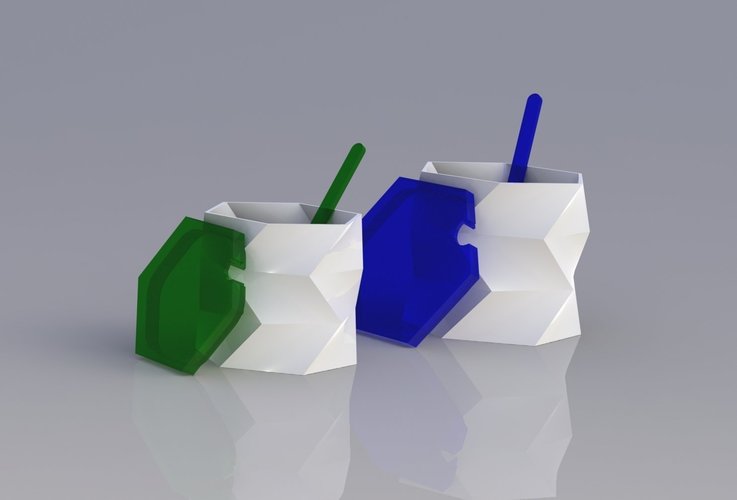 Sugar , salt container - sugar basin 3D Print 61569