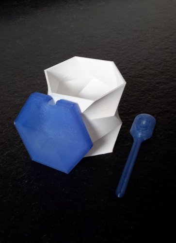 Sugar , salt container - sugar basin 3D Print 61576