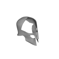 Spartan Helmet 8 Piece Split - Thumbnail 1