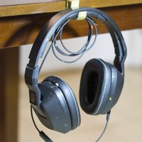 Small Desk Headphone Holders 3D Printing 61707