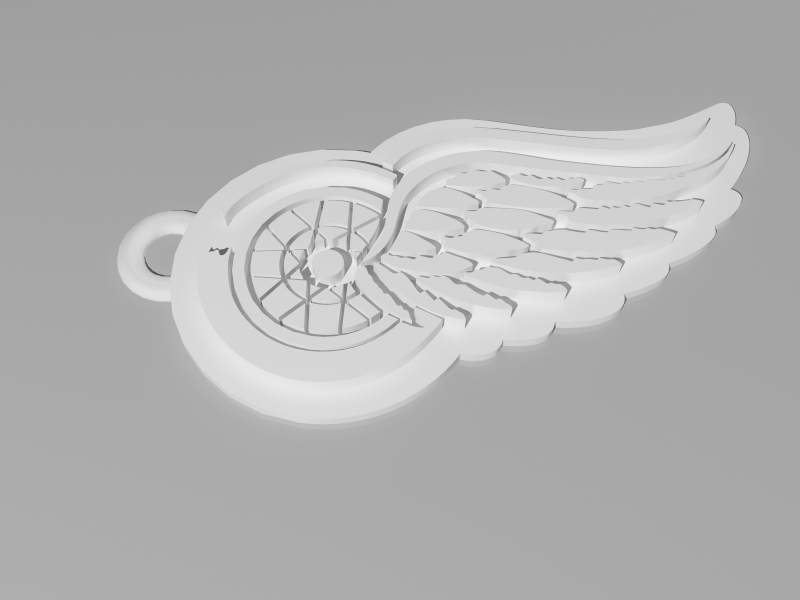 Detroit Red Wings Keychain