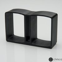Double Nikon SB Head mount for Umbrellas - Thumbnail 2