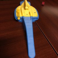 Small Open RC Gatlin Gun 3D Printing 61782