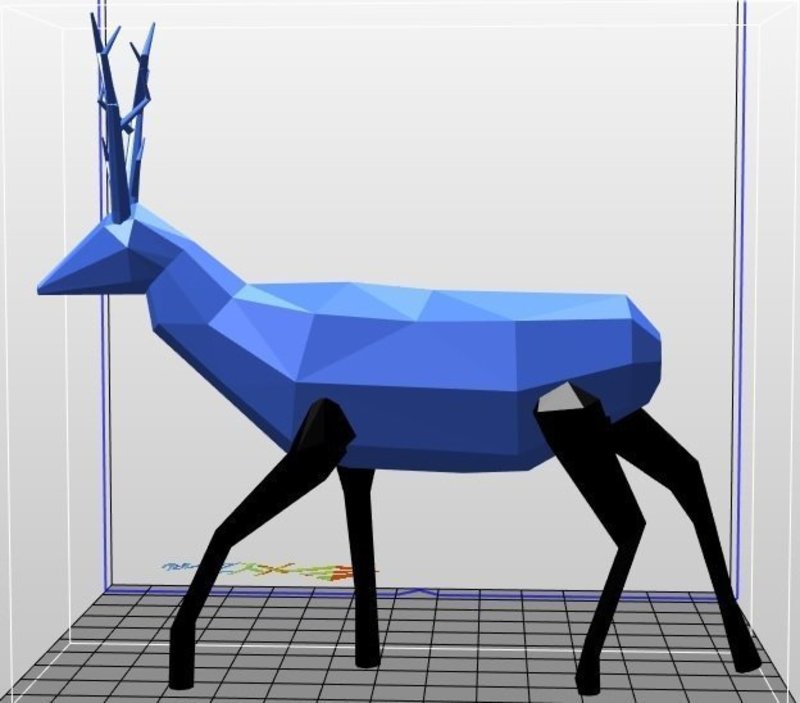 Low Poly Buck