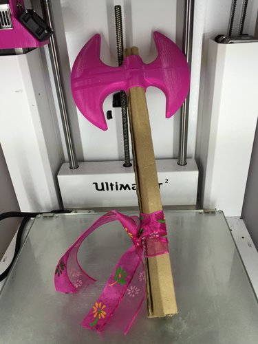 Toy battle ax 3D Print 61804