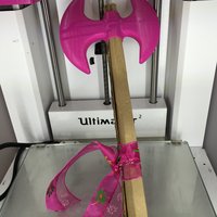 Small Toy battle ax 3D Printing 61804