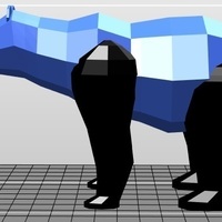 Small Low Poly Bear 3D Printing 61883