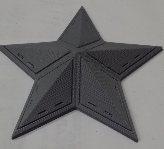 Captain America Star 3D Print 61895